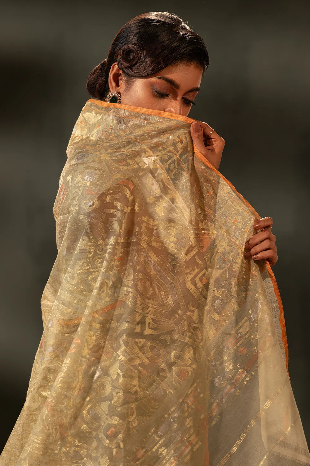 Belwari Jamdani Saree