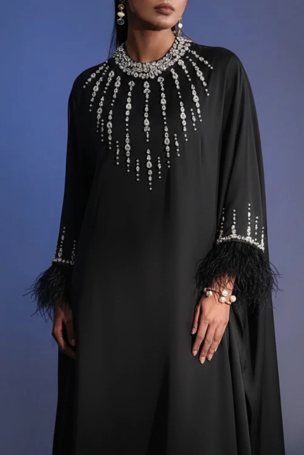 Aurora Embellished Long Dress