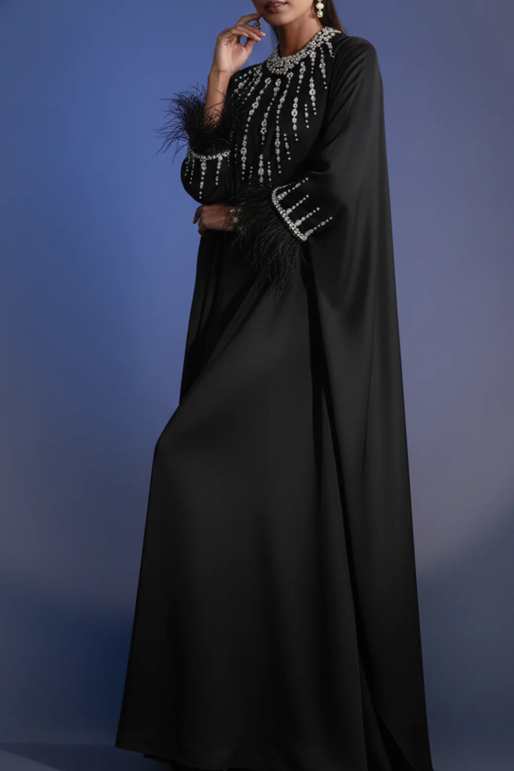 Aurora Embellished Long Dress