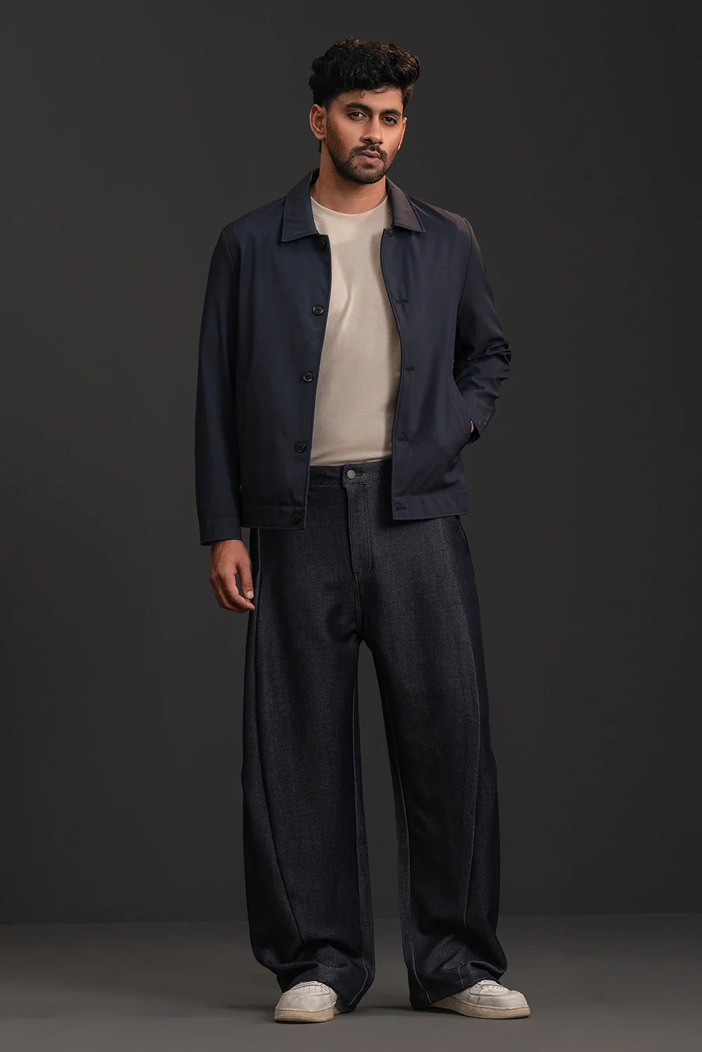 Modern Drape Baggy Fit Jeans