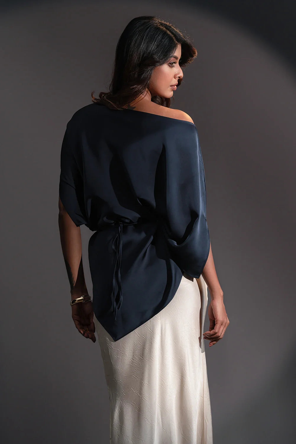 Twisted Drape Tunic