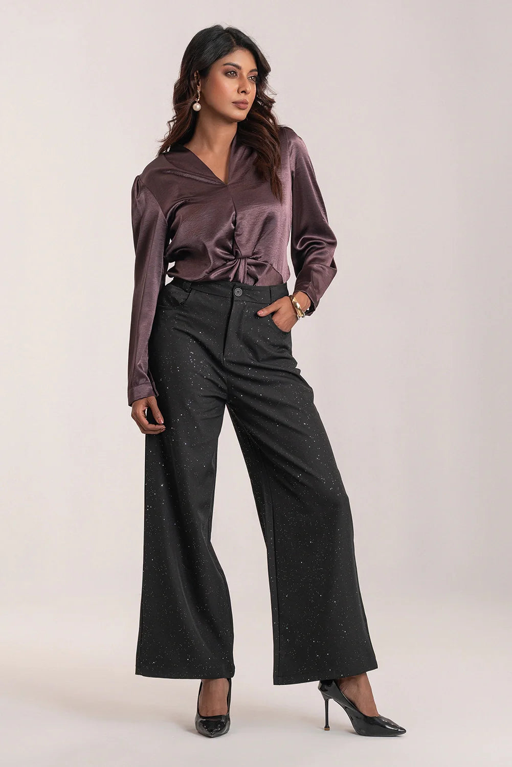 Stardust Wide-Leg Pant