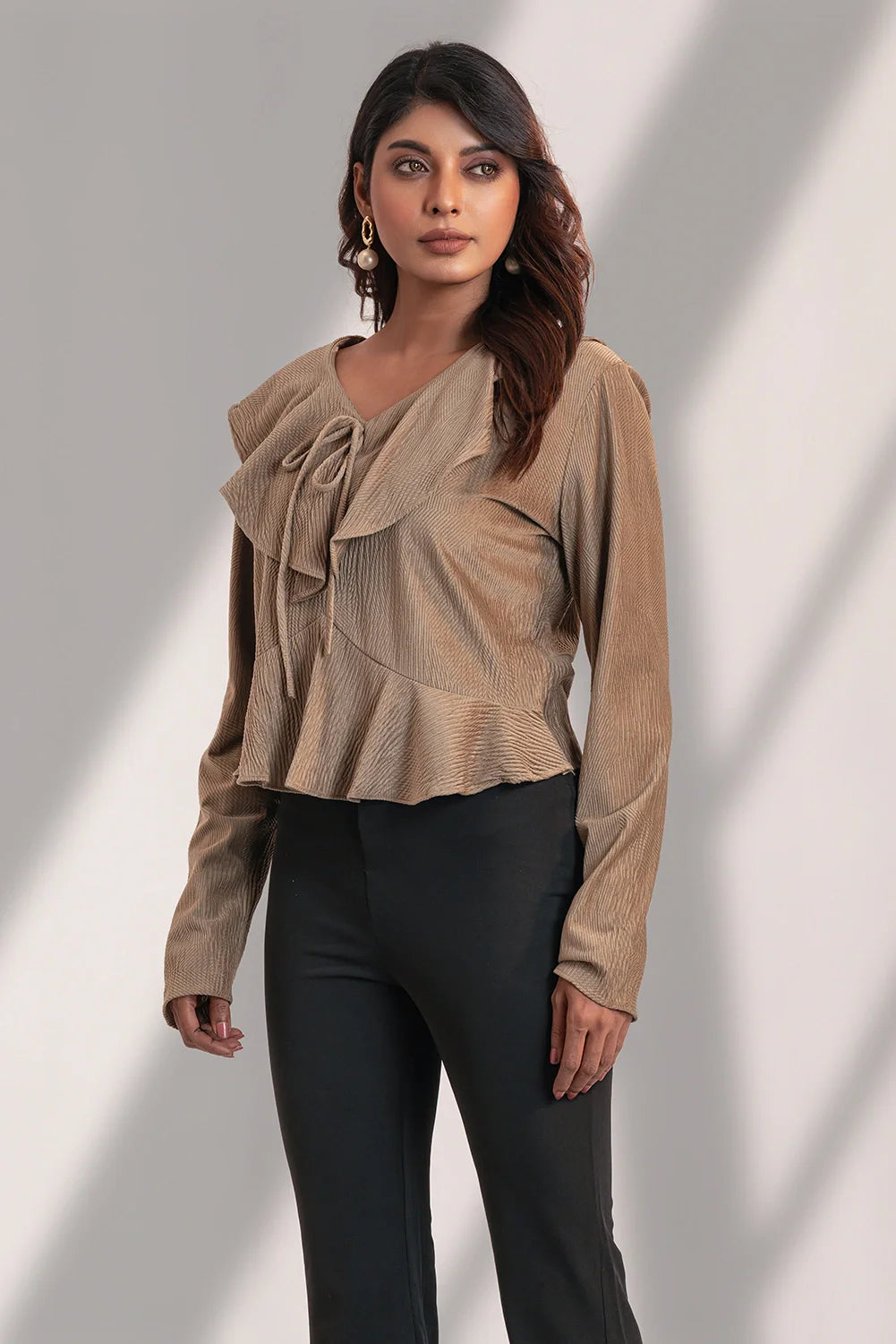 Victorian Ruffle Top