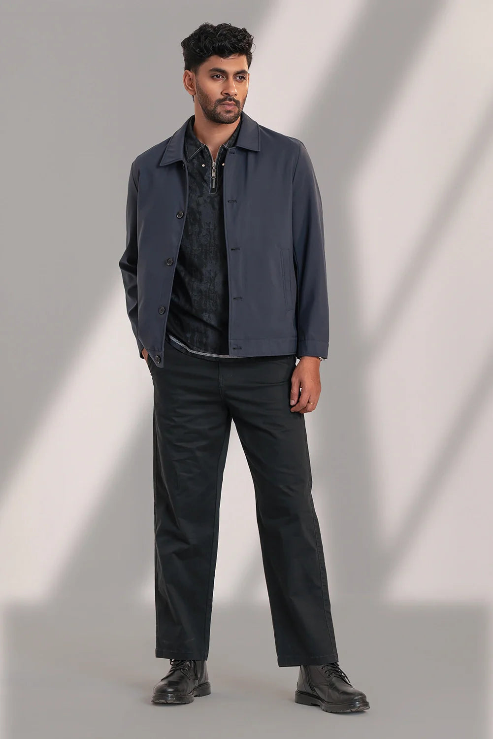 Classic Button-Down Jacket