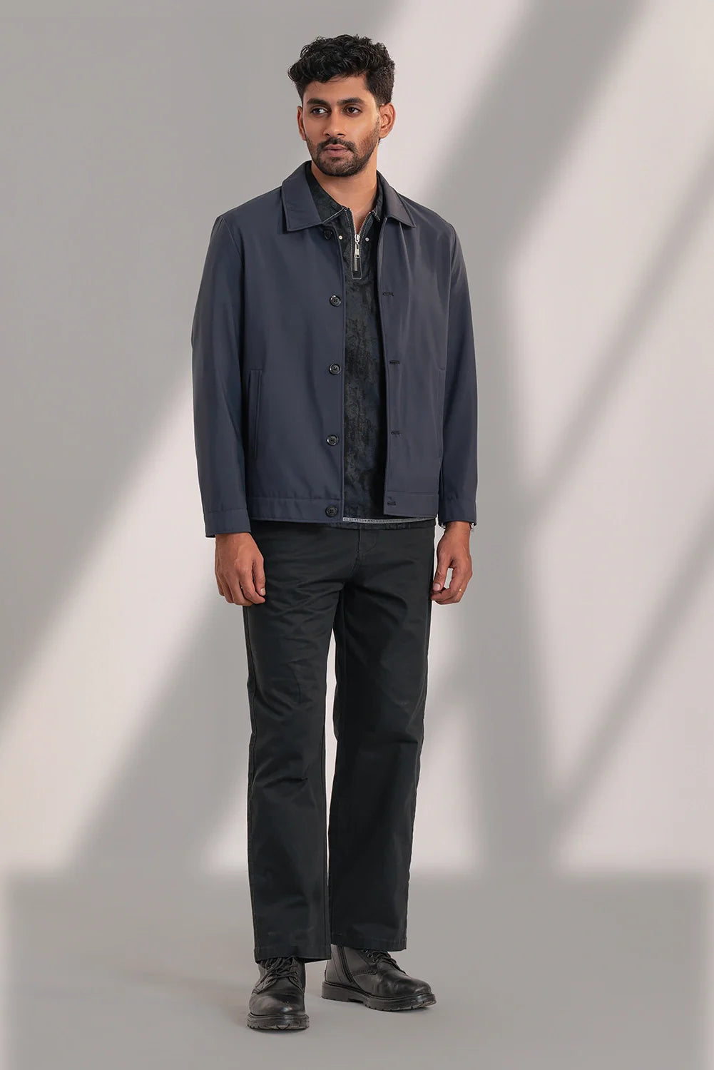 Classic Button-Down Jacket