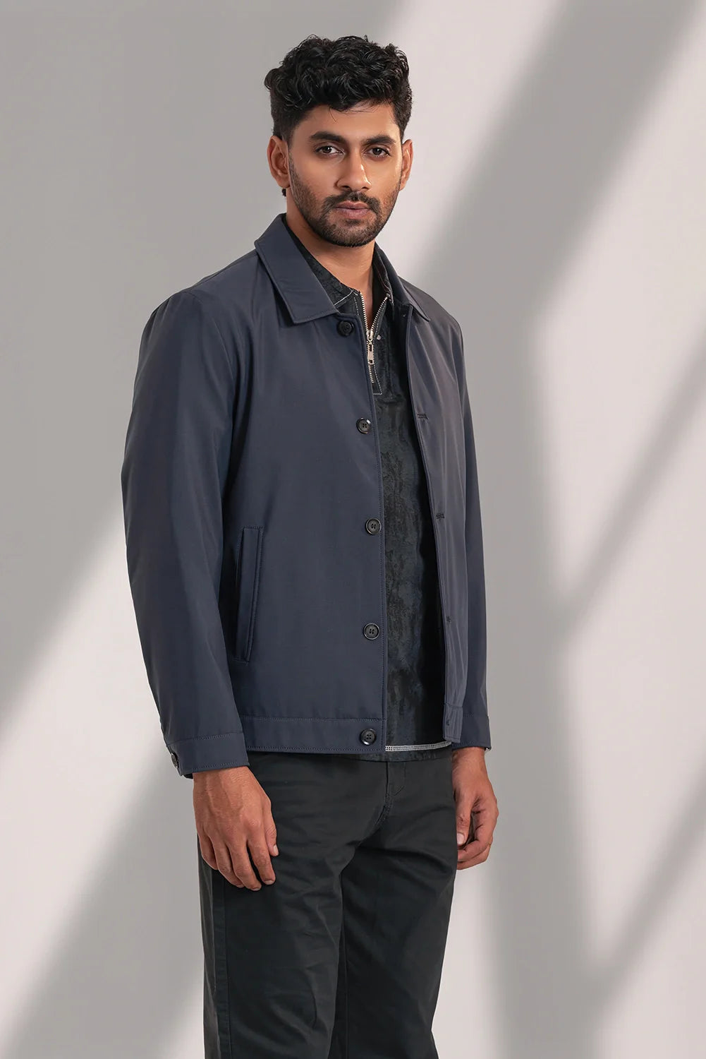 Classic Button-Down Jacket