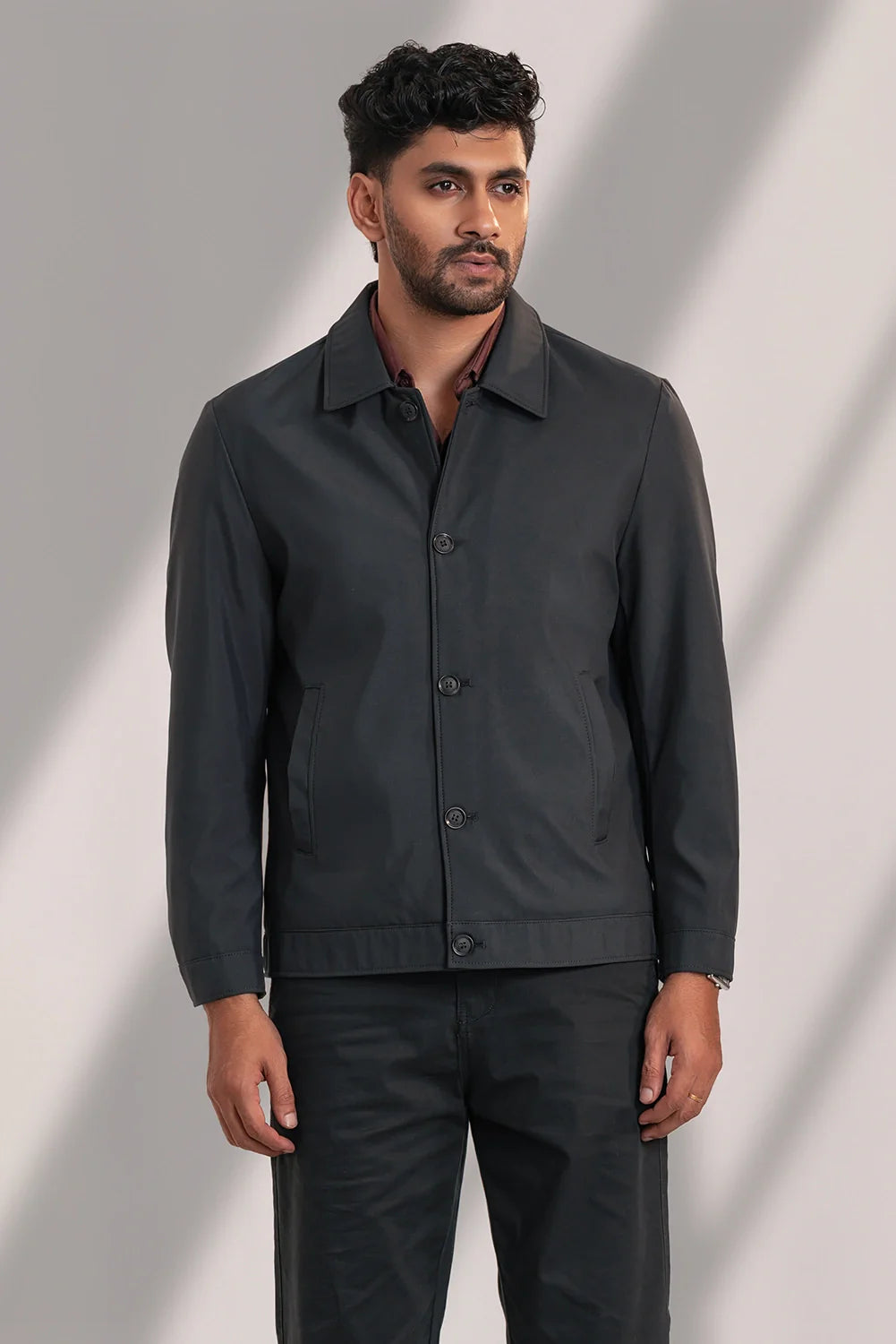 Classic Button-Down Jacket