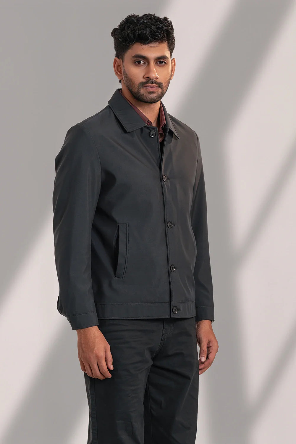 Classic Button-Down Jacket