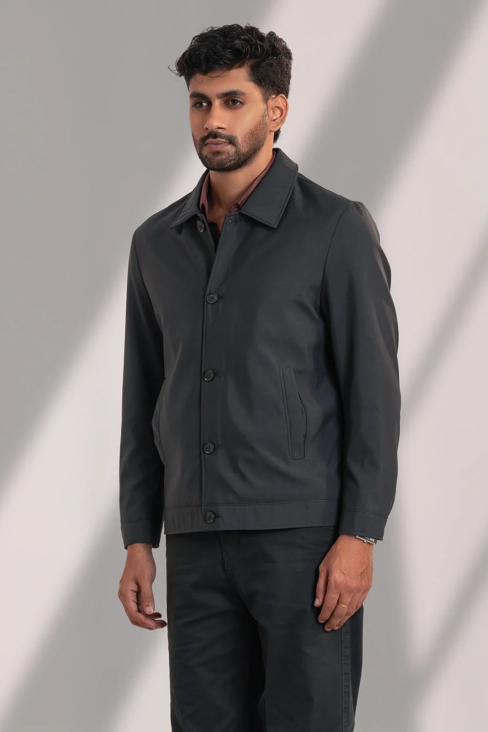 Classic Button-Down Jacket