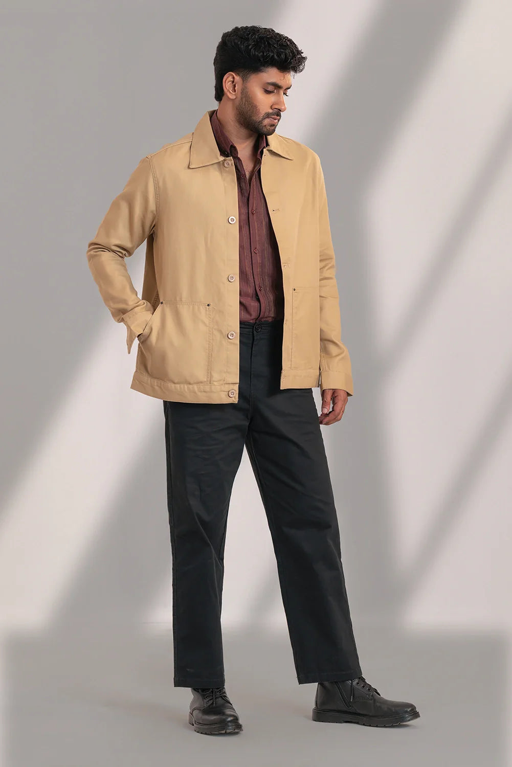 The Classic Button-Down Jacket