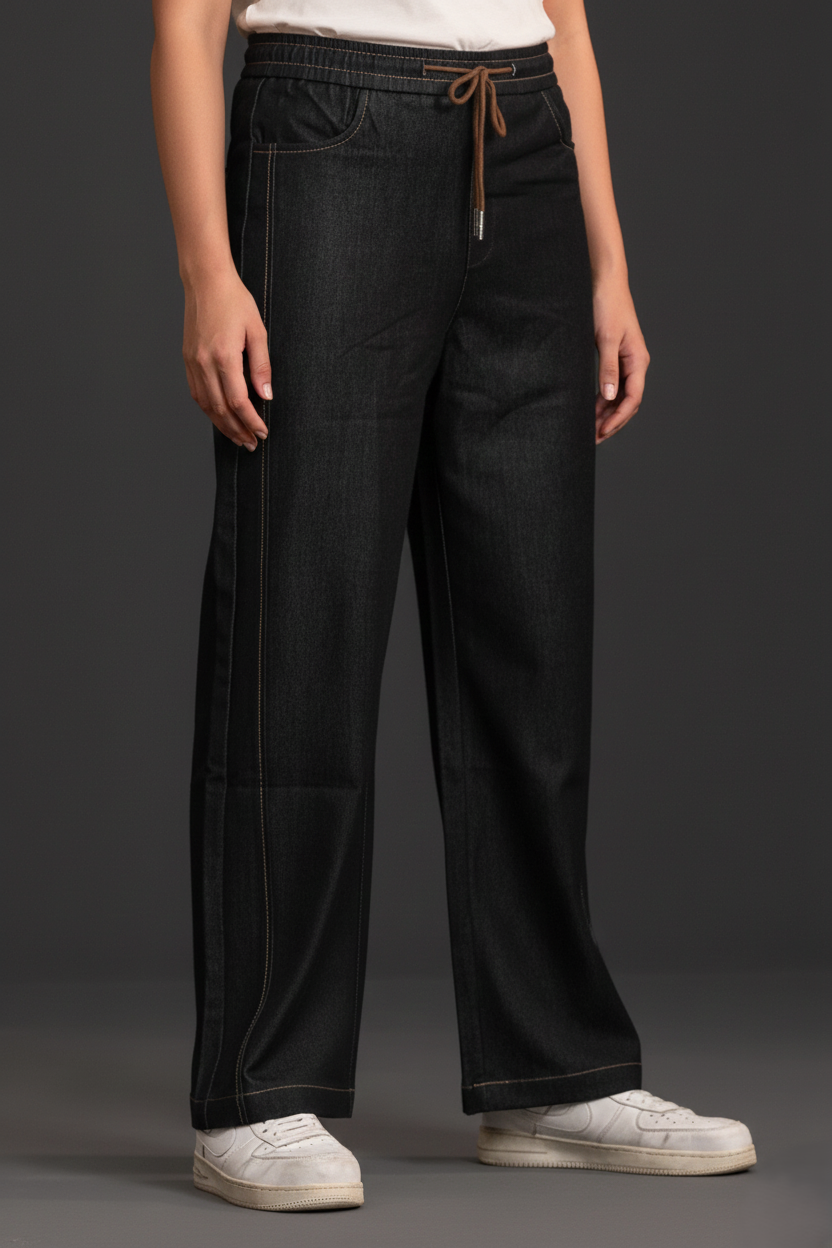 The Urban Wide-Leg Denim