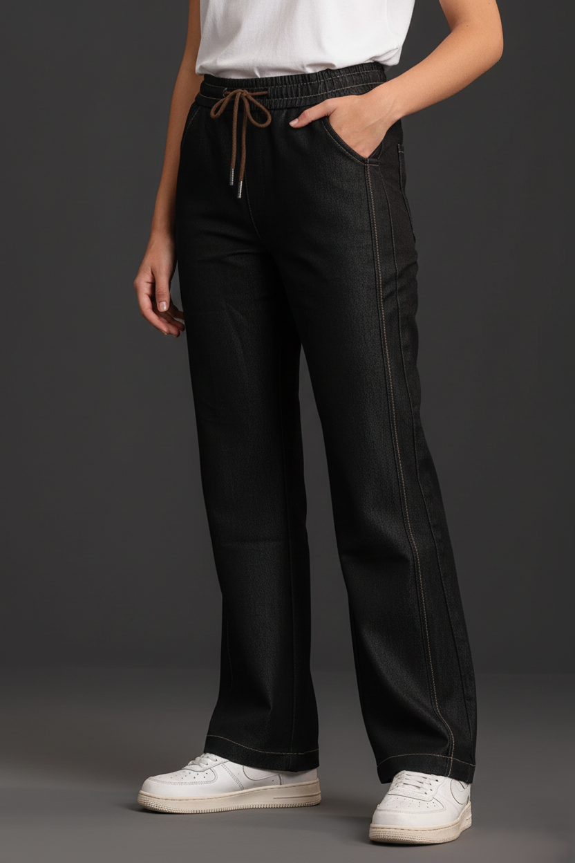 The Urban Wide-Leg Denim