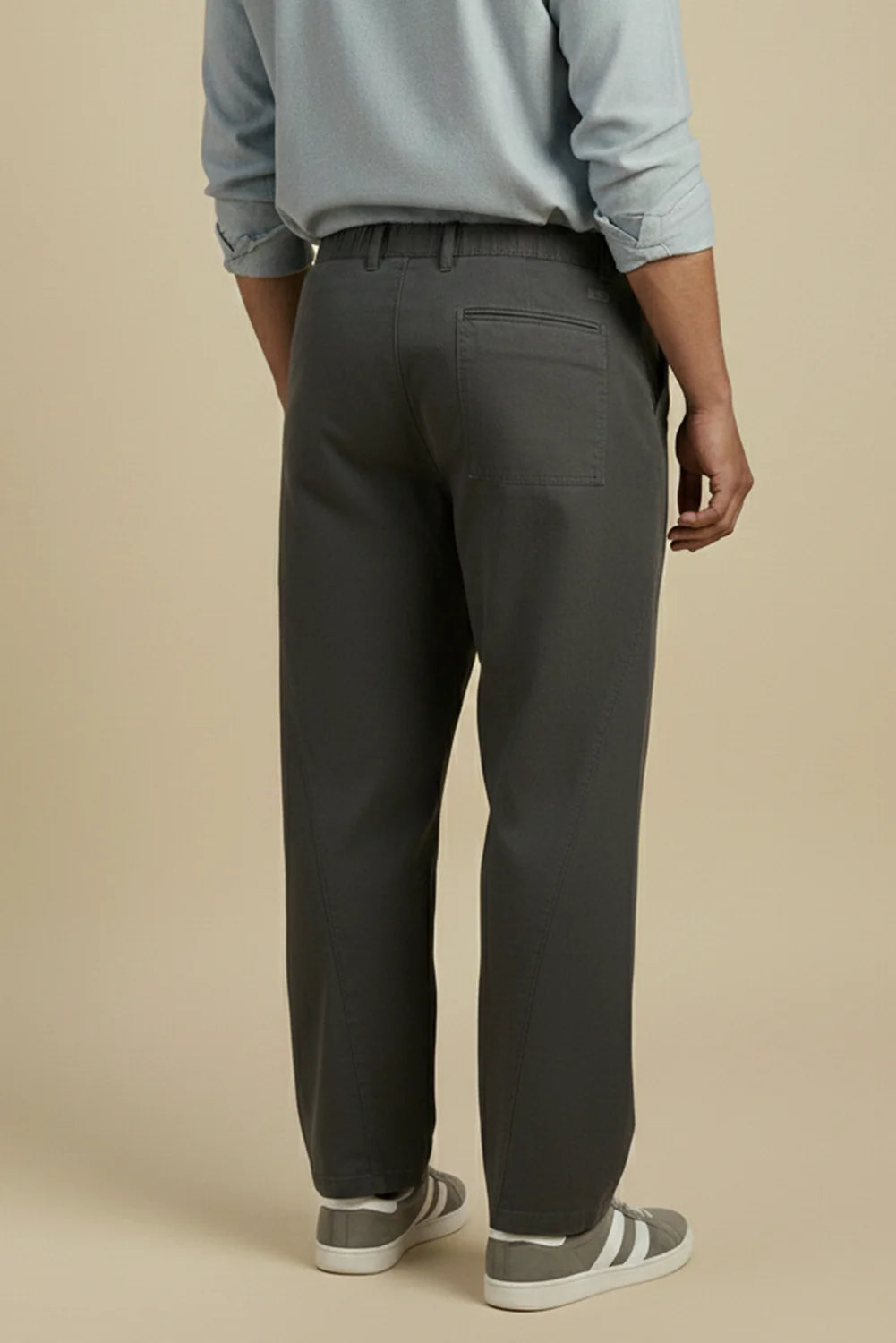 Loose Fit Twill Pants
