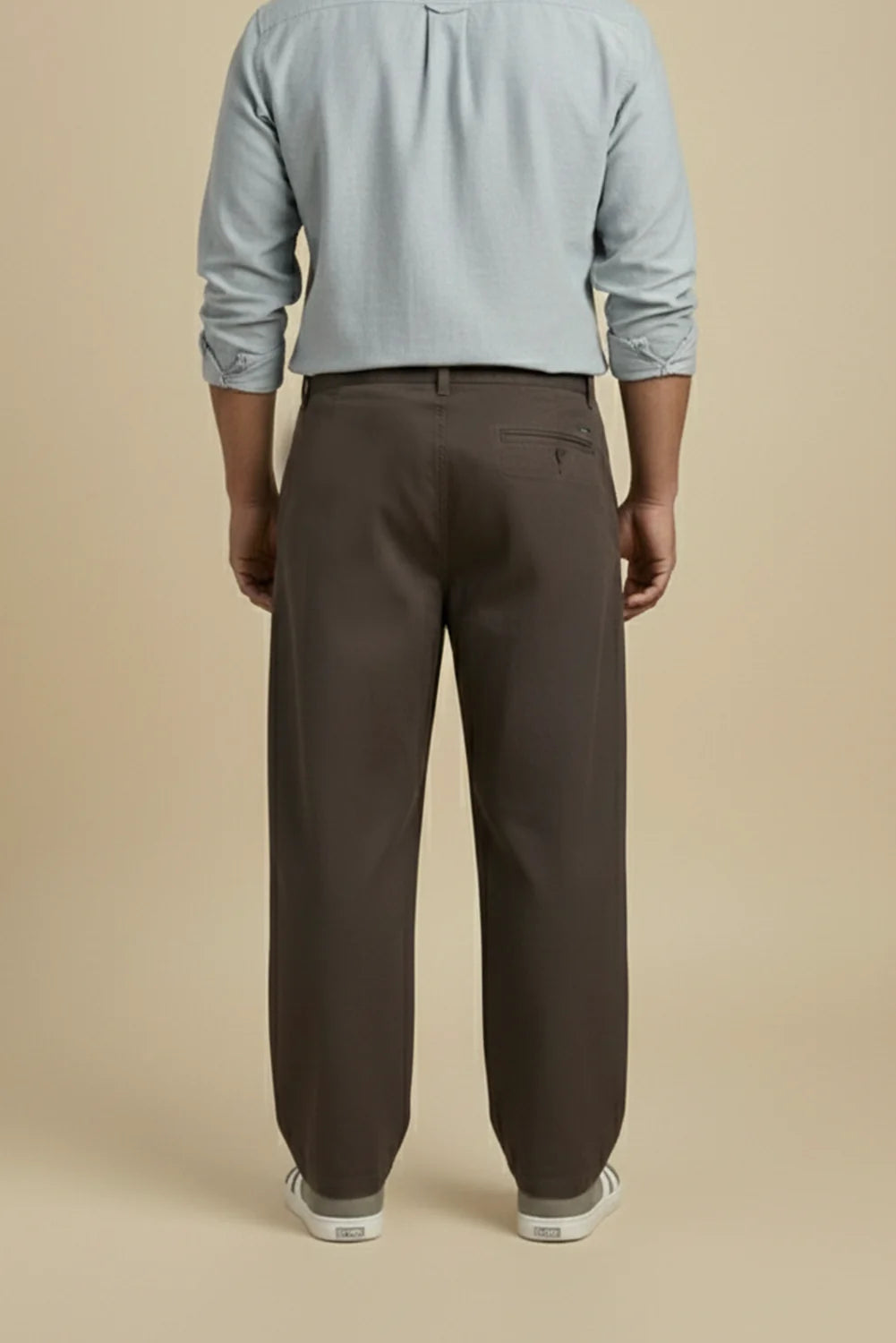 Loose Fit Twill Pants