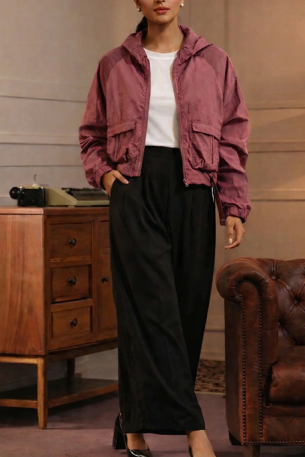 Urban Ease Hooded Jacket