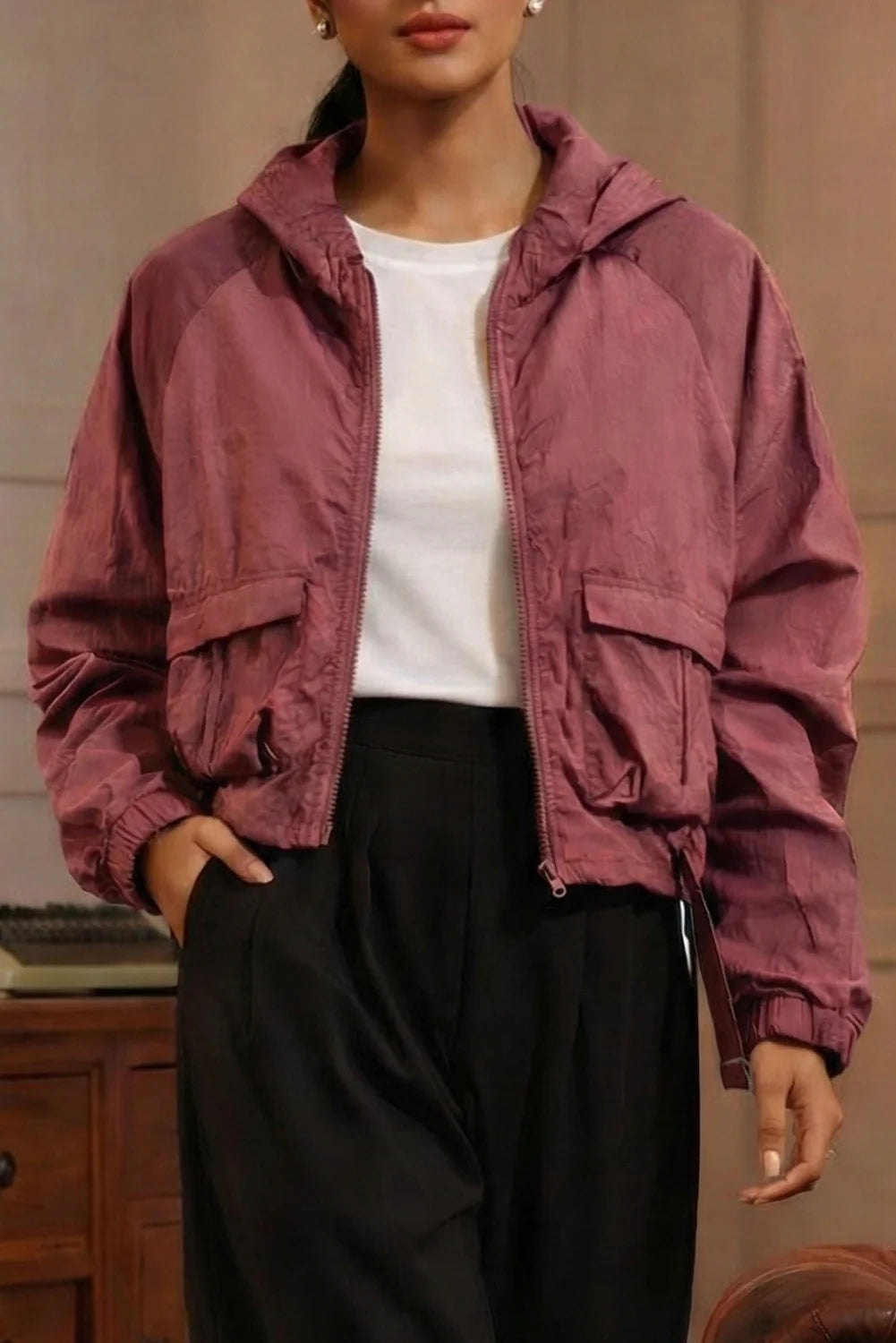 Urban Ease Hooded Jacket