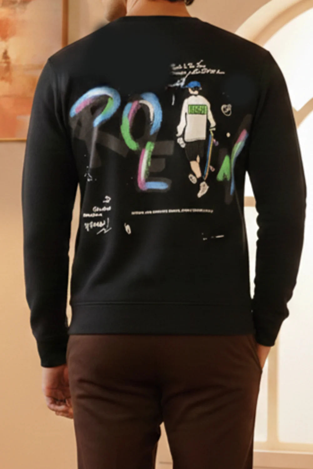 Essential Graphic Blend Sweatshirt