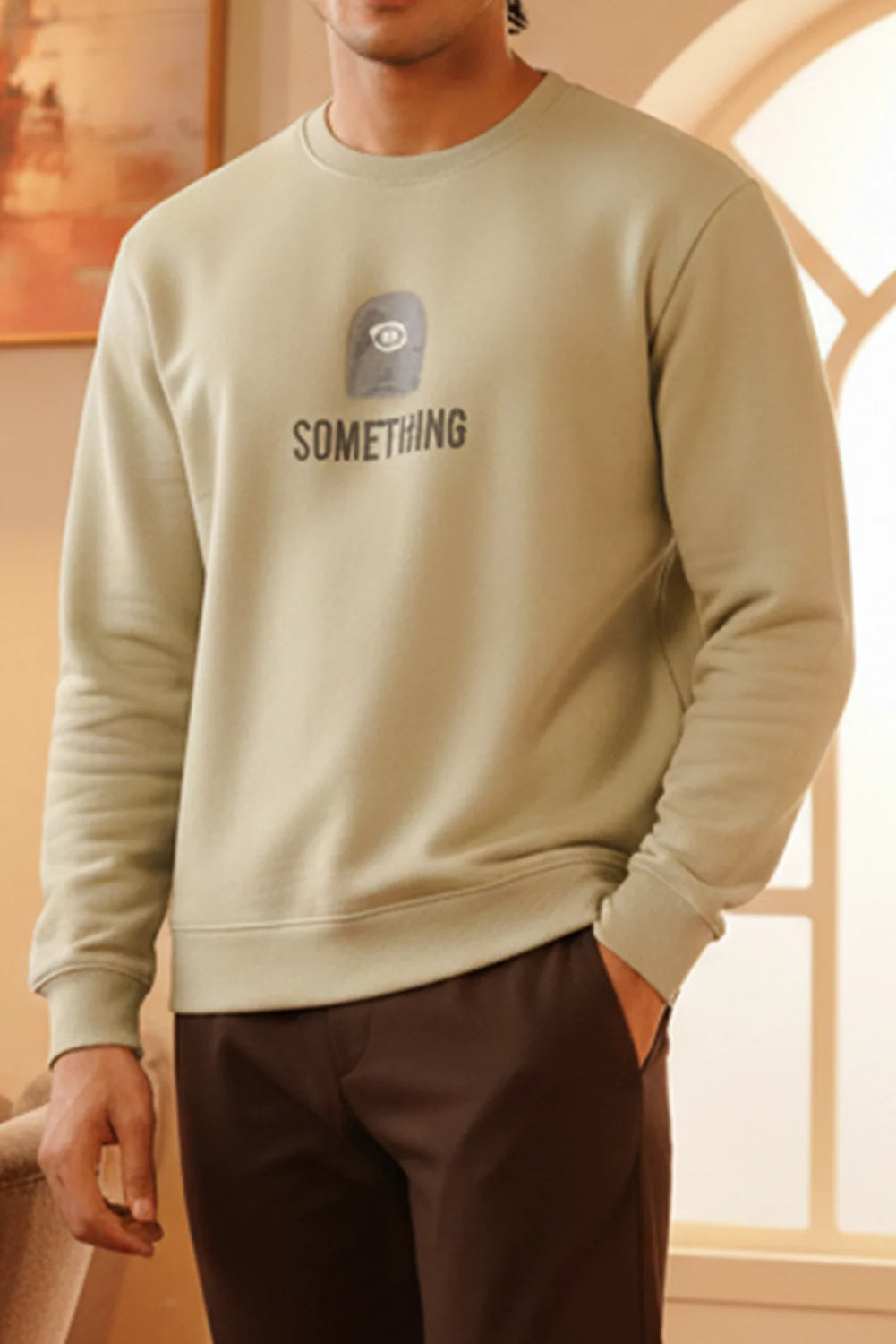 Essential Graphic Blend Sweatshirt