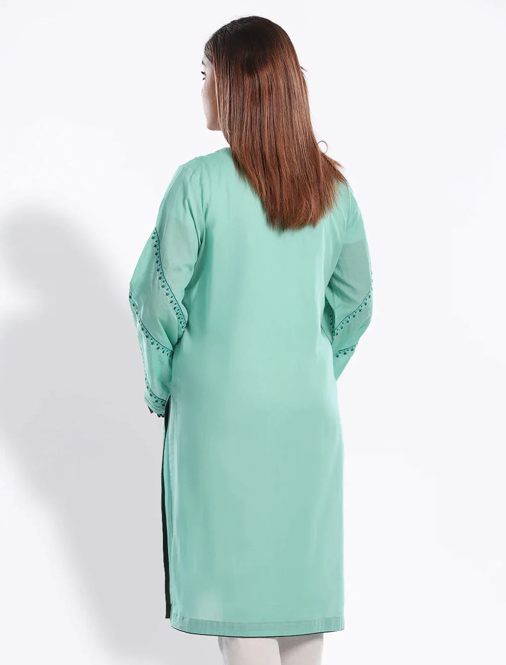 Cotton Embroidered Kameez