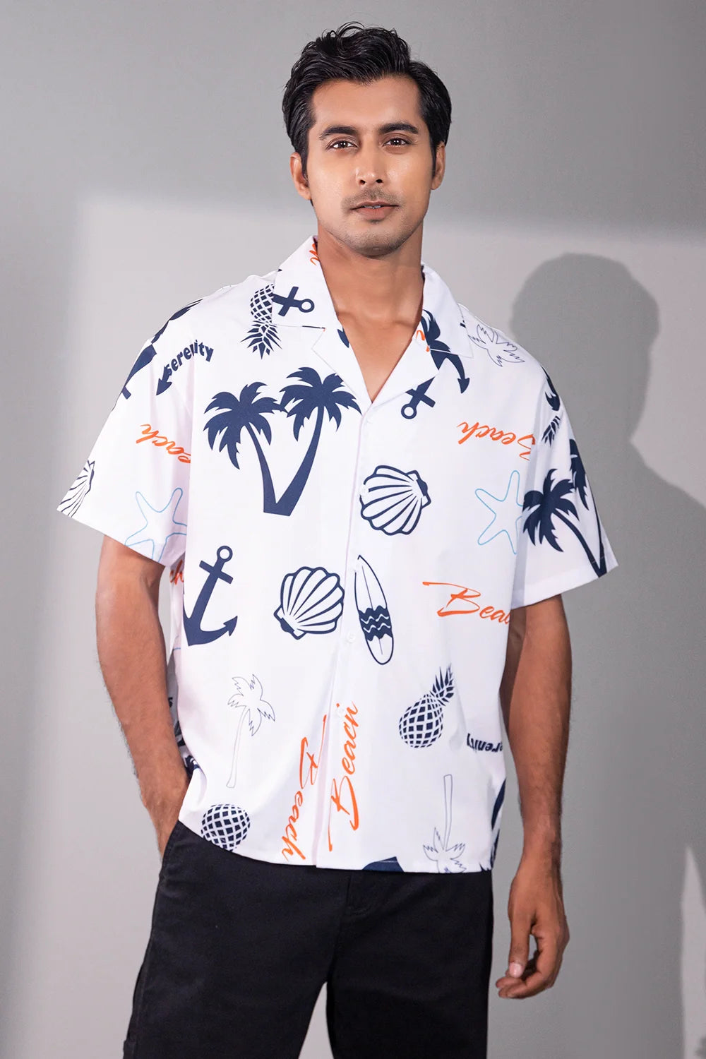 Cuban Collar Voxy Fit Shirt