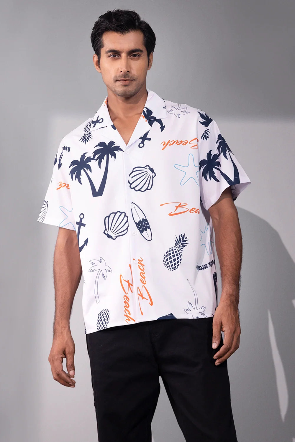 Cuban Collar Voxy Fit Shirt