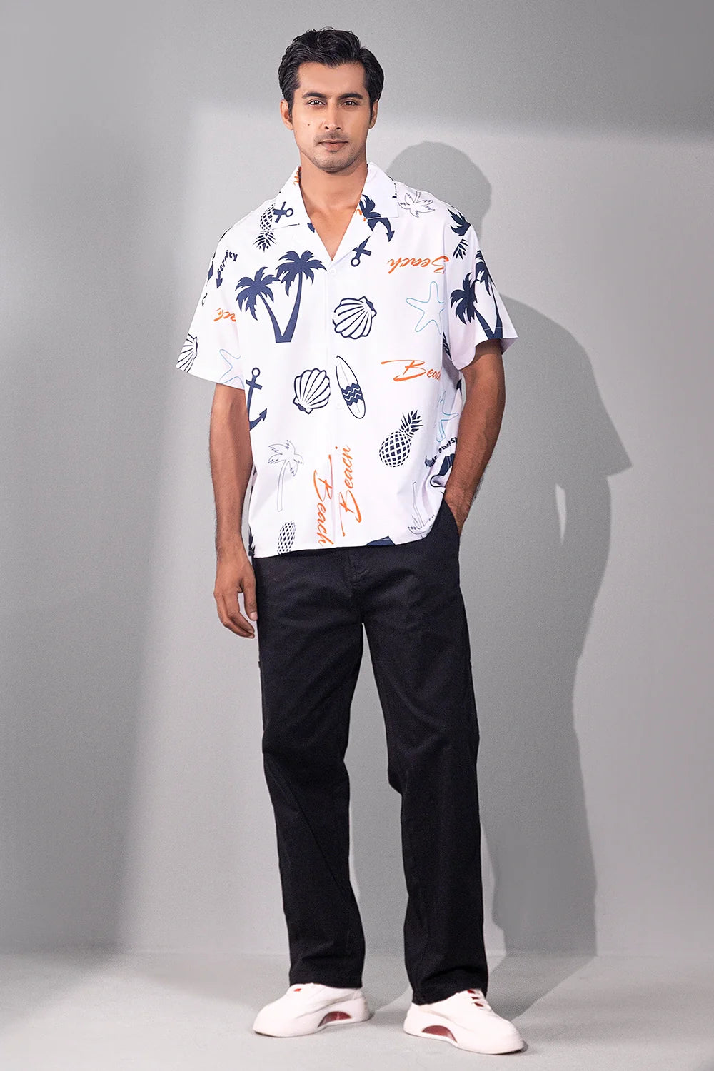 Cuban Collar Voxy Fit Shirt