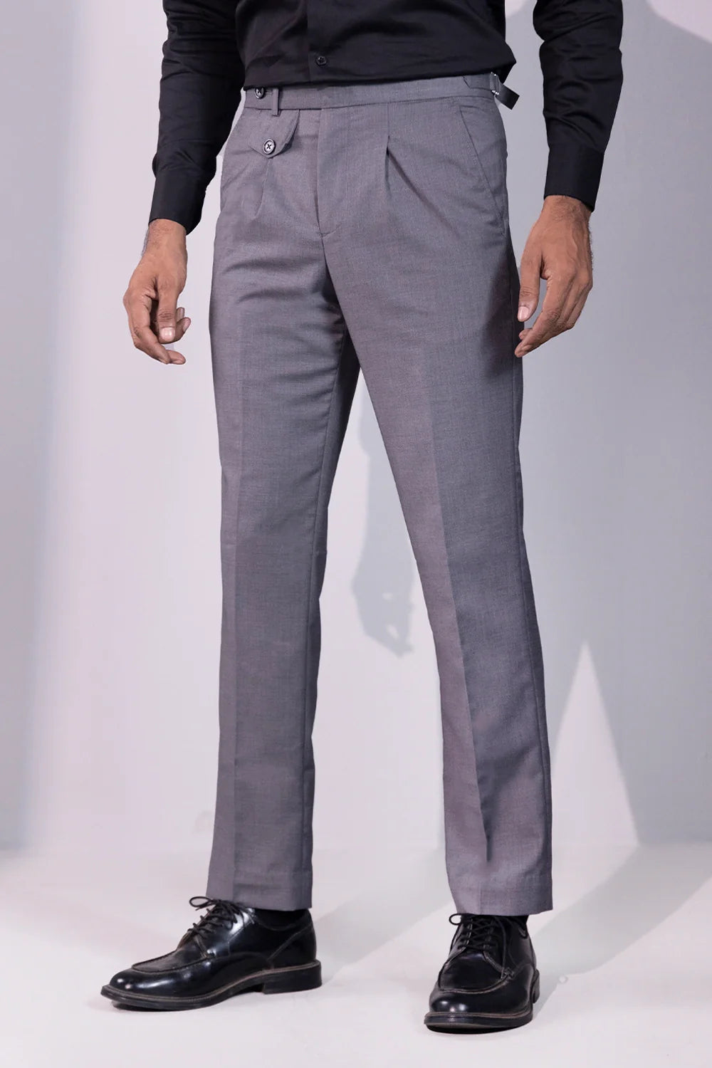 Side Buckle Classic fit Pant