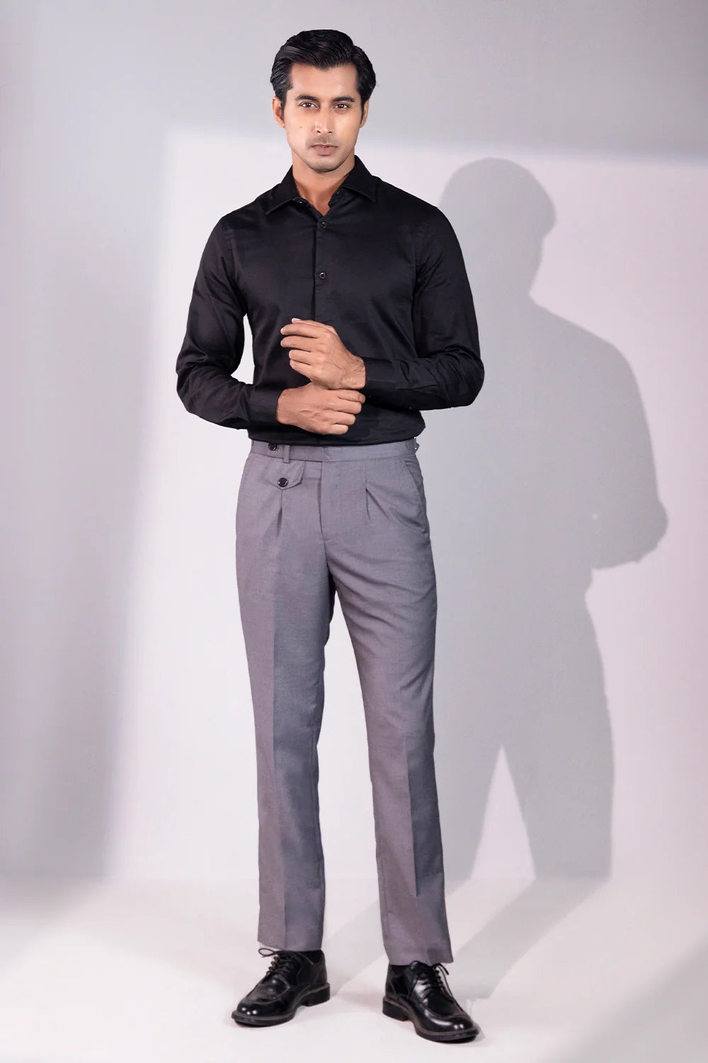 Side Buckle Classic fit Pant