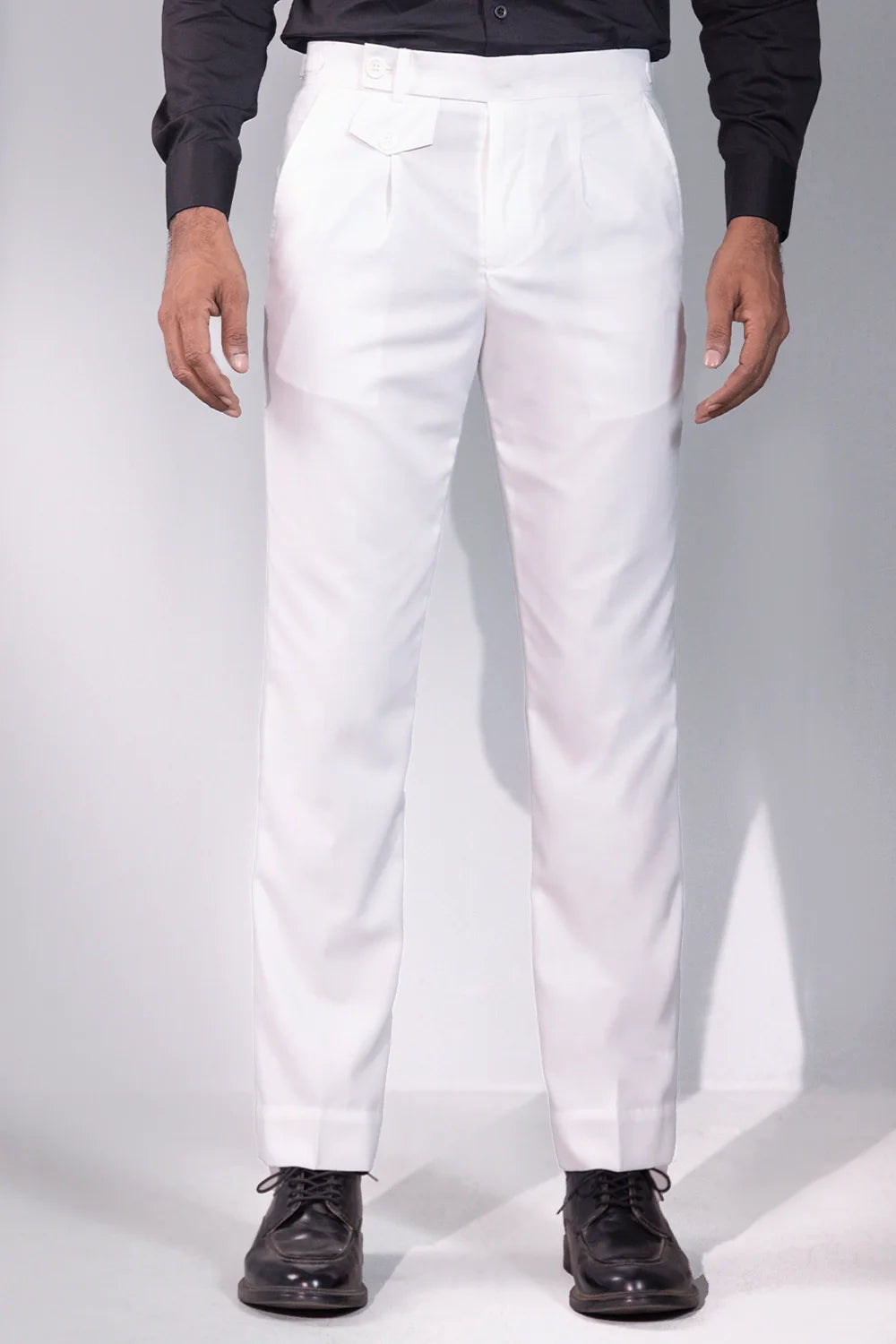 Side Buckle Classic fit Pant