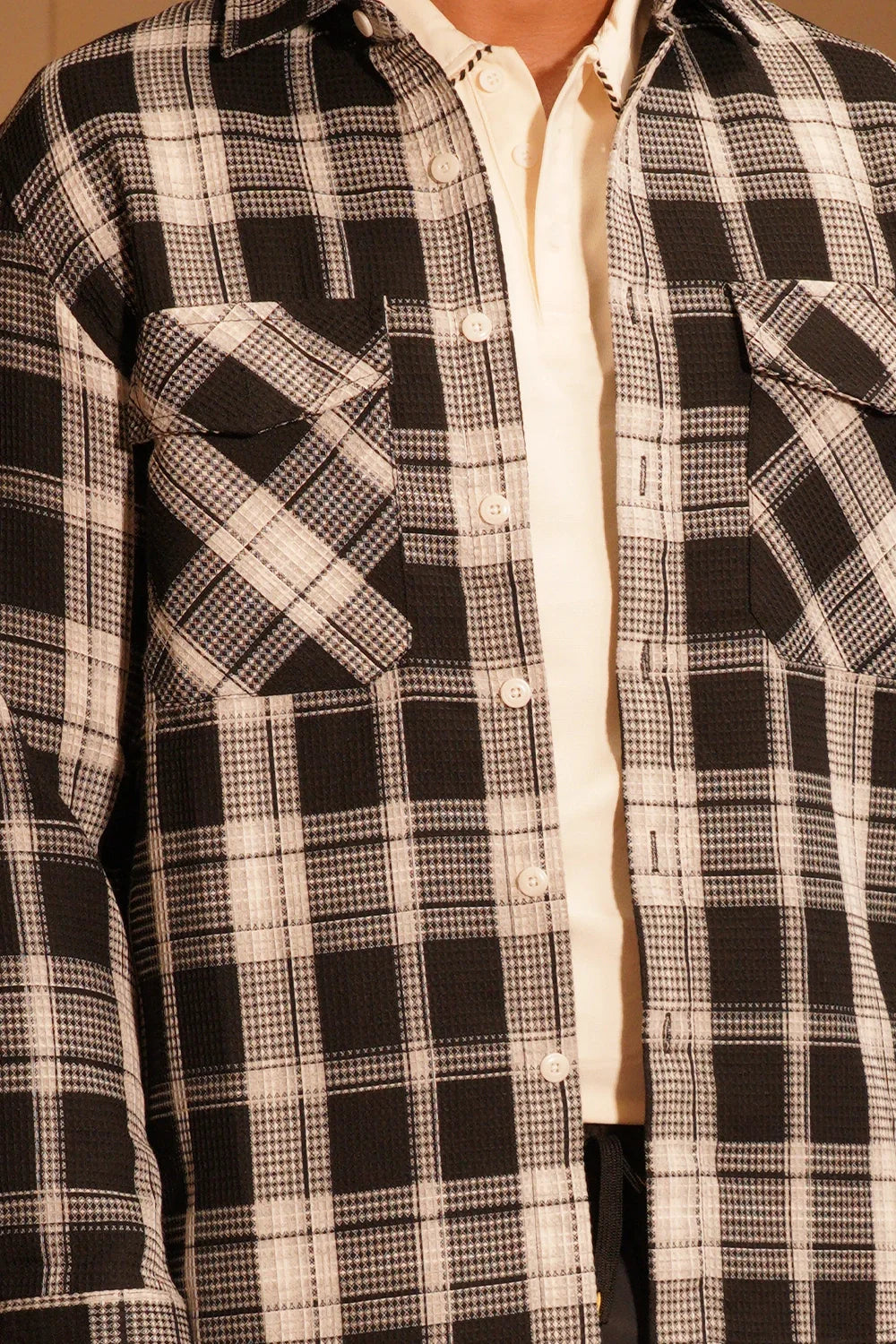 Textured Shacket