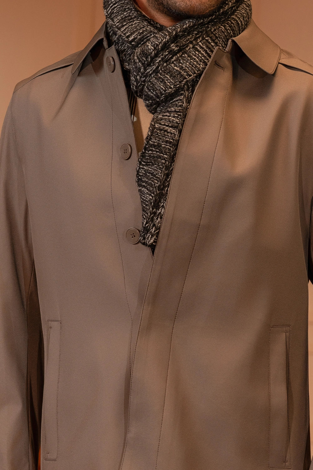 Classic Mid-length Trench coat