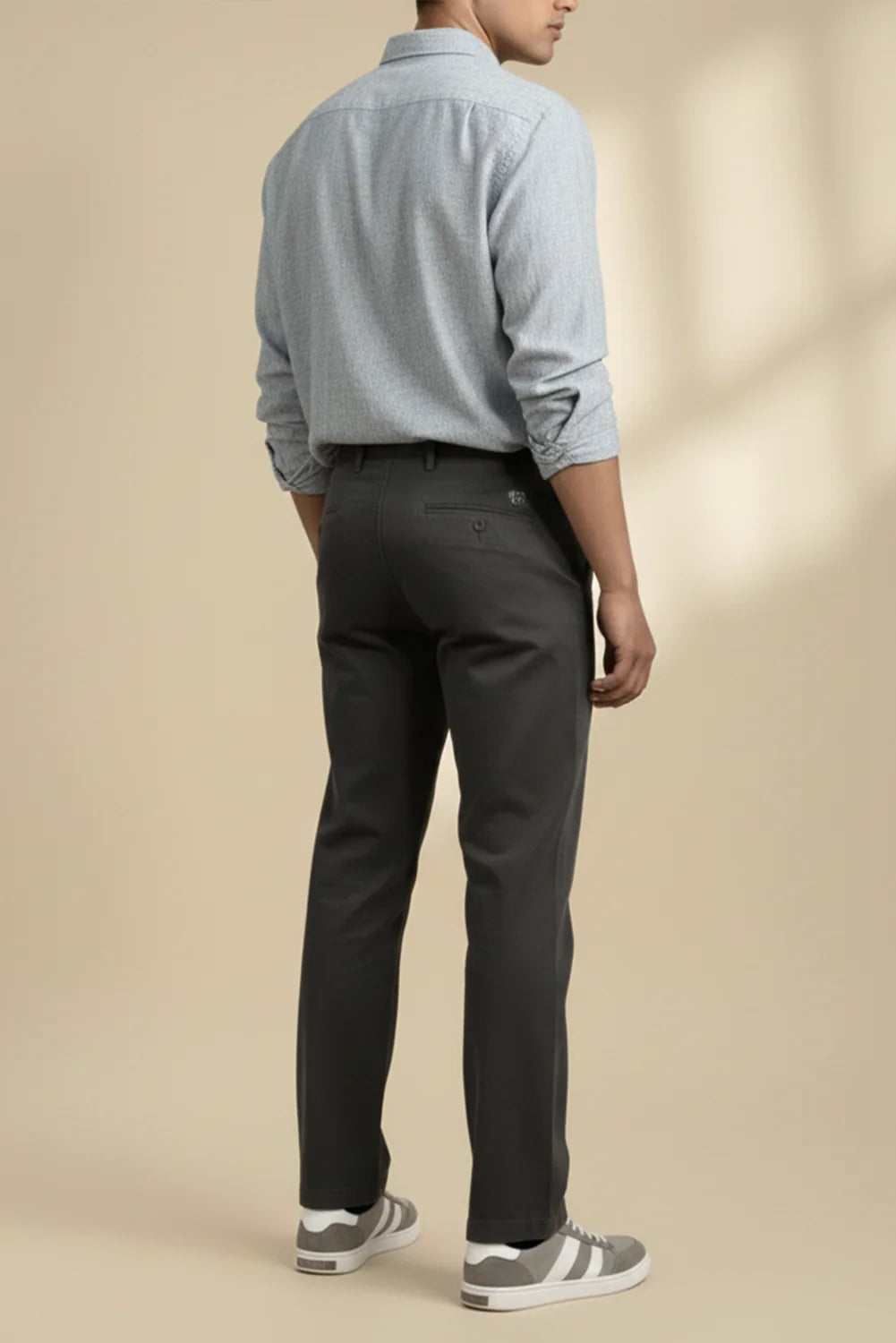 LOOSE FIT TWILL CHINO'S
