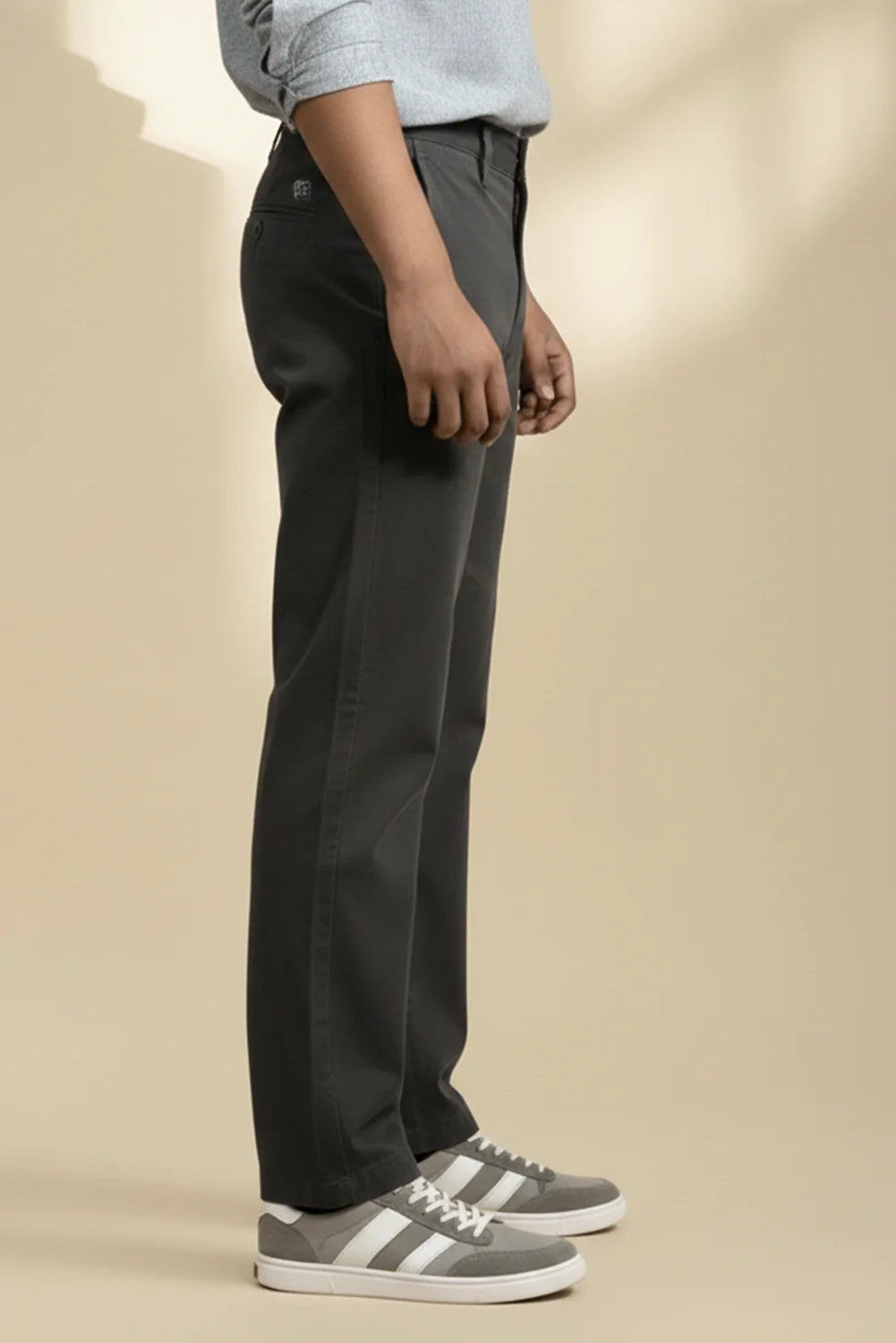LOOSE FIT TWILL CHINO'S