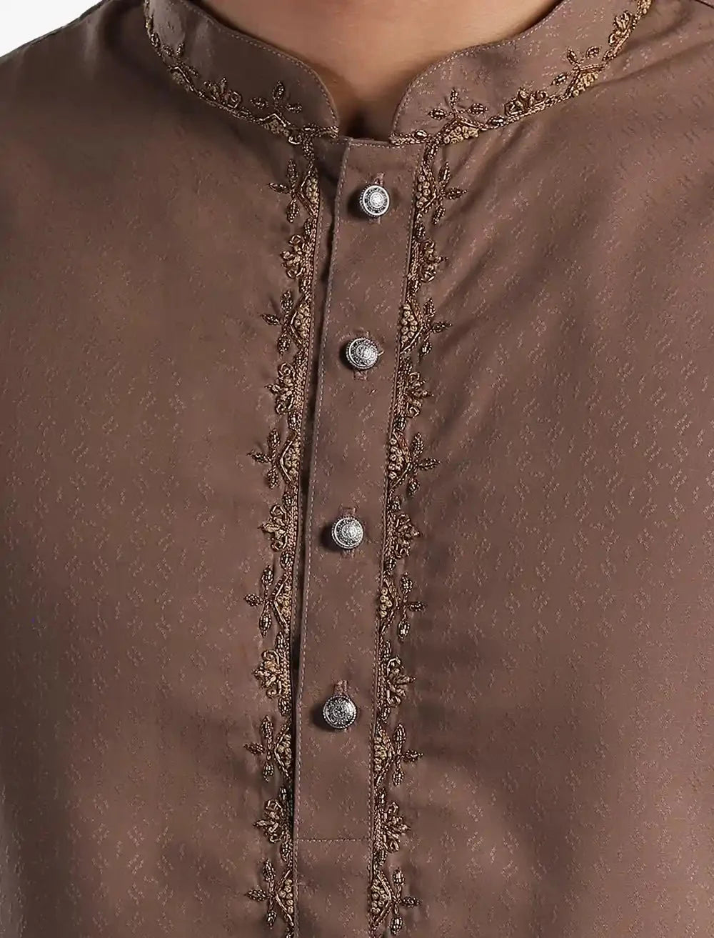 Zardozi Slim Fit Panjabi